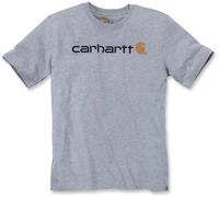 Carhartt T-shirt homme Core Logo T-Shirt S/S Heather Grey XL