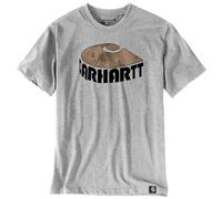 T-shirt Manches Courtes Camo C Graphic Gris HGY - CARHARTT - 106155 XL