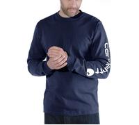 Carhartt - Tee-shirt avec Logo manches longues S