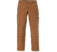 Carhartt Stretch Twill Double Front Trousers Pantalon utilitaire de travail, Marron, 12W/régulier Femme