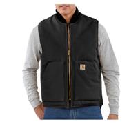 Carhartt Duck Arctic Quilt Lined Gilet, noir, taille 2XL