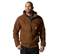 Carhartt Workwear Veste en textile Full Swing Washed – Marron foncé – XL