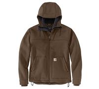Carhartt Veste Active Super Dux-Coupe décontractée-Doublure Sherpa Isolante, café, 3XL Haut Homme