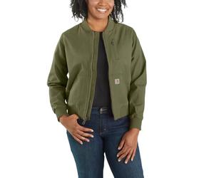 Carhartt Veste Bomber Crawford, Basil, XS Femme