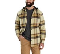Carhartt Rugged Flex Flannel Hooded Chemise, brun, taille L pour homme
