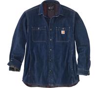 Carhartt Denim-Fleece, chemise L Bleu Foncé (H84) Bleu Foncé (H84)