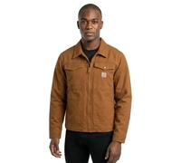 Carhartt Veste Duck Relaxed Fit – toile de canard Rugged Flex, brun, taille S homme