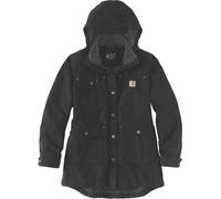 Carhartt Veste femme Loose Fit Weathered Duck Coat Black S