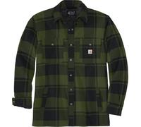 Carhartt Veste Flannel Sherpa-Lined Shirt Jac Chive M