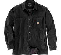 Carhartt Veste Fleece Lined Snap Front Shirt Jac Black L