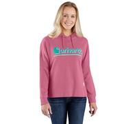 Carhartt Fiber Series, sweat à capuche femme M Fuchsia/Bleu Fuchsia/Bleu