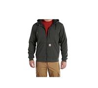 Carhartt Wind Fighter, sweat à capuche zippé S Gris Foncé Gris Foncé