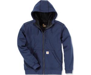 Carhartt Wind Fighter Zip Chandail à capuchon, bleu, taille XS pour homme