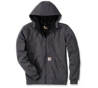 Carhartt Sweat zippé à capuche Wind Fighter – déperlant, anti-vent – Carbone M