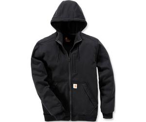 Carhartt Wind Fighter Zip Chandail à capuchon, noir, Taille XL