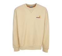 Carhartt Wip - American Script HD Sweat à capuche - Homme - Sweatshirts et sweats à capuche - Beige - Taille: XL
