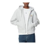 Carhartt Wip - American Script Hooded en Ash Heather - Femme - Sweatshirts et sweats à capuche - Gris - Taille: 42 FR
