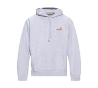 Carhartt Wip - American Script Sweat à capuche - Homme - Sweatshirts et sweats à capuche - Gris - Taille: 2XL