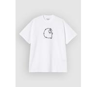 Carhartt WIP Barbwire C T-Shirt blanc XS