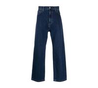 Carhartt Wip - Bleu Marine Coton Large Jambe Pantalon - Homme - Jeans - Bleu - Taille: W31