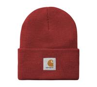 Carhartt Wip - Bonnet Montre en Acrylique Rouge - Homme - Accessoires - Rouge - Taille: ONE Size