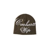 Carhartt WIP Bonnet 'Travon' olive / blanc, Taille 55-60