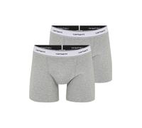 Carhartt WIP - Lot de 2 boxers - Cotton Trunks Grey Heather + Grey Heather pour Homme en Coton - Taille M - Gris Gris M