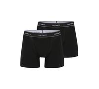 Carhartt WIP - Lot de 2 boxers - Cotton Trunks Black + Black pour Homme en Coton - Taille S - Noir Noir S