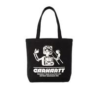 Carhartt Wip - Canvas Graphic Tote - Femme - Sacs - Noir - Taille: ONE Size