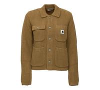 Carhartt Wip - Cardigan - Femme - Pulls - Beige - Taille: 40 FR