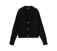 Carhartt Wip - Carter Cardigan - Femme - Pulls - Noir - Taille: 36 FR