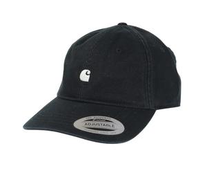 CARHARTT WIP Casquette noire pour homme et femme avec logo brodé, Noir , Taille Unique