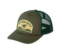 Carhartt WIP - Casquette trucker en coton - Take Off Trucker Cap Leaf en Coton - Kaki Kaki