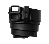 Carhartt WIP - Ceinture en cuir - Script Belt Black Black en Cuir - Taille M - Noir Noir M