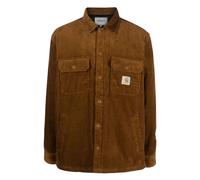 Carhartt Wip - Chemise boutonnée avec écusson - Homme - Chemises - Brun - Taille: M