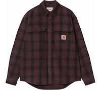 Carhartt WIP L/S Edmands Shirt men Longsleeves brown taille: L