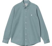 Carhartt WIP - Chemise en coton - L/S Madison Shirt Citadel Wax en Coton - Taille M - Bleu Bleu M
