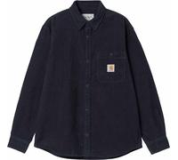 Carhartt WIP - Chemise en velours côtelé - L/S Flint Shirt Deep Night - Taille S - Navy Navy S