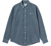 Carhartt WIP - Chemise en velours côtelé - L/S Madison Cord Shirt Angelite Angelite - Taille S - Bleu Bleu S