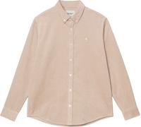 Carhartt WIP - Chemise en velours côtelé - L/S Madison Cord Shirt Wall en Coton - Taille M - Beige Beige M