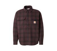 Carhartt WIP - Chemise en coton - L/S Edmands Shirt Edmands Check Natural / Palisander pour Homme en Coton - Taille S - Marron Marron S