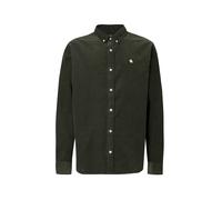 Carhartt WIP - Chemise en velours côtelé - L/S Madison Fine Cord Shirt Opuntia / Wax pour Homme en Coton - Taille S - Vert Vert S