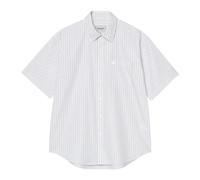 Carhartt Wip - Chemise S/S Keene - Homme - Chemises - Blanc - Taille: L
