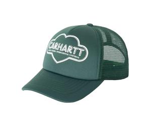 Carhartt Wip - Cloud Heart Trucker Cap - unisex - Accessoires - Vert - Taille: ONE Size
