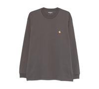 Carhartt Wip - Cotton SweaT-shirt - Homme - Tops - Gris - Taille: S