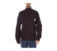 Carhartt Wip - Detroit Half Zip Sweater - Homme - Pulls - Brun - Taille: XL