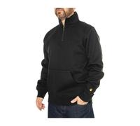 Carhartt Wip - Detroit Half Zip Sweater - Homme - Sweatshirts et sweats à capuche - Noir - Taille: S