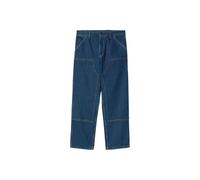 Carhartt Wip - Double Knee Pant - Homme - Jeans - Bleu - Taille: W33