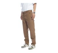 Carhartt Wip - Double Knee Pant - Homme - Pantalons - Brun - Taille: W32 L32