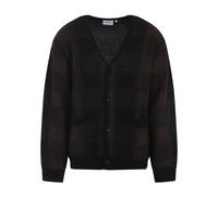 Carhartt Wip - Everson Jacquard Cardigan - Homme - Pulls - Brun - Taille: L